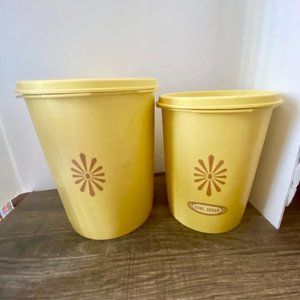 Vintage Tupperware Servalier Canisters